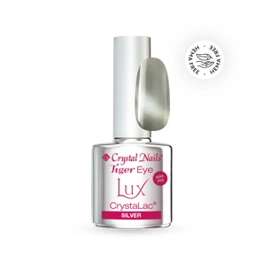 Crystal Nails Tiger Eye Lux HEMA Free CrystaLac - Silver 4ml főképe
